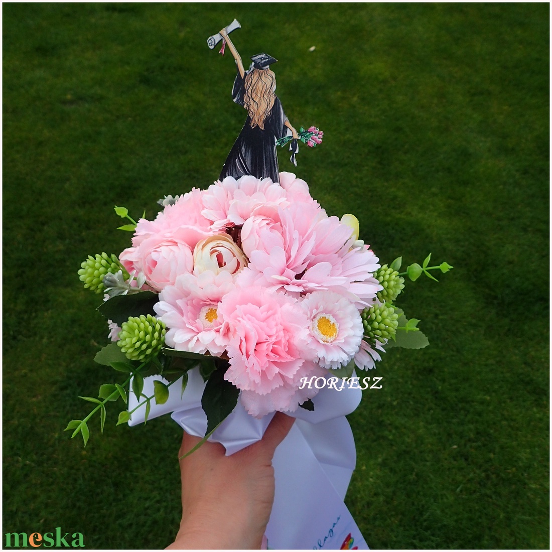 Ballagási örökcsokor - otthon & életmód - virágdekoráció - virágok - virágcsokor - Meska.hu