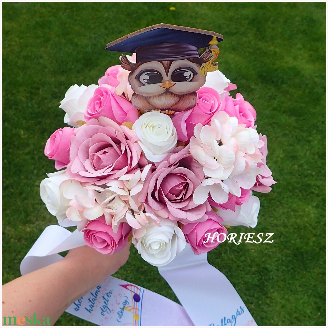 Élethű rózsacsokor - otthon & életmód - virágdekoráció - virágok - virágcsokor - Meska.hu