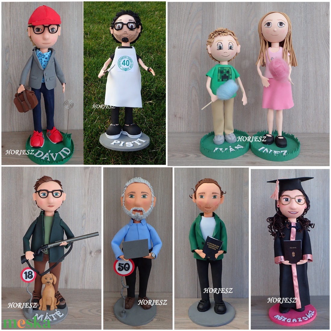 3D egyedi hasonmás baba - otthon & életmód - dekoráció - dekoratív figurák és szobrok - Meska.hu