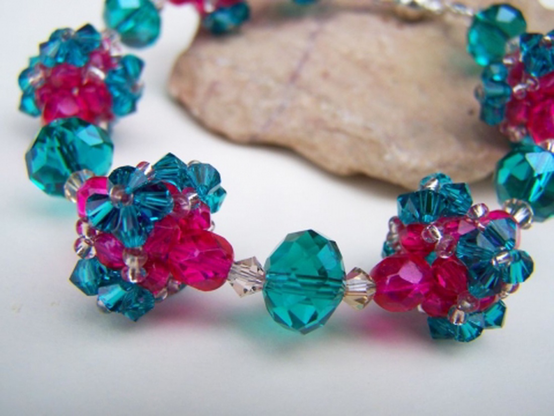 Cirkónium - Swarovski karkötő - - Meska.hu Cirkónium - Swarovski karkötő - - Meska.hu