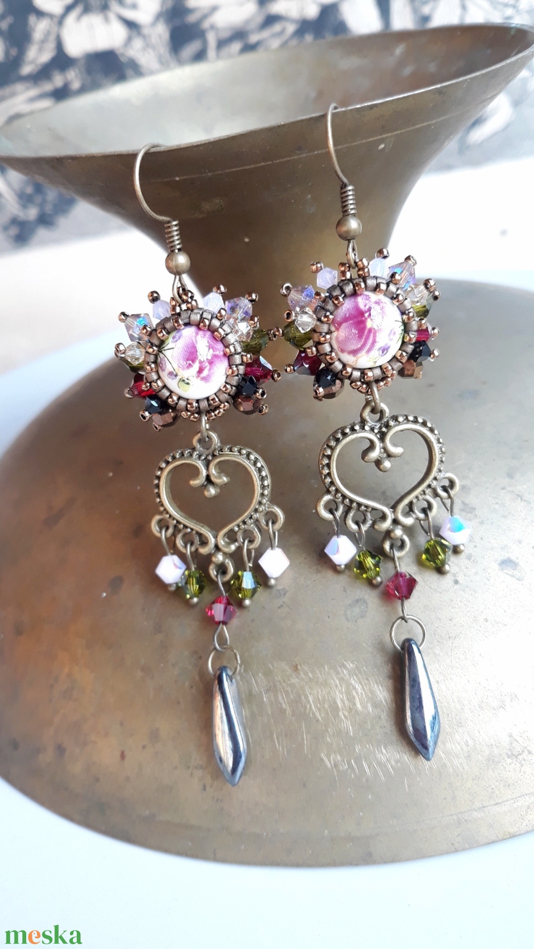 Varázslat - Swarovski fülbevaló - ékszer - fülbevaló - csillár fülbevaló - Meska.hu Varázslat - Swarovski fülbevaló - ékszer - fülbevaló - csillár fülbevaló - Meska.hu