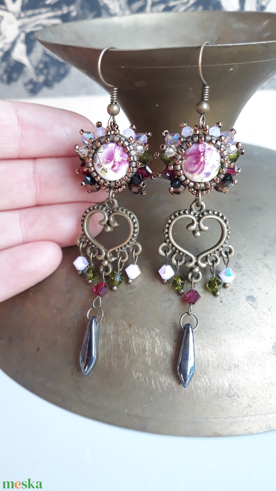 Varázslat - Swarovski fülbevaló - ékszer - fülbevaló - csillár fülbevaló - Meska.hu Varázslat - Swarovski fülbevaló - ékszer - fülbevaló - csillár fülbevaló - Meska.hu