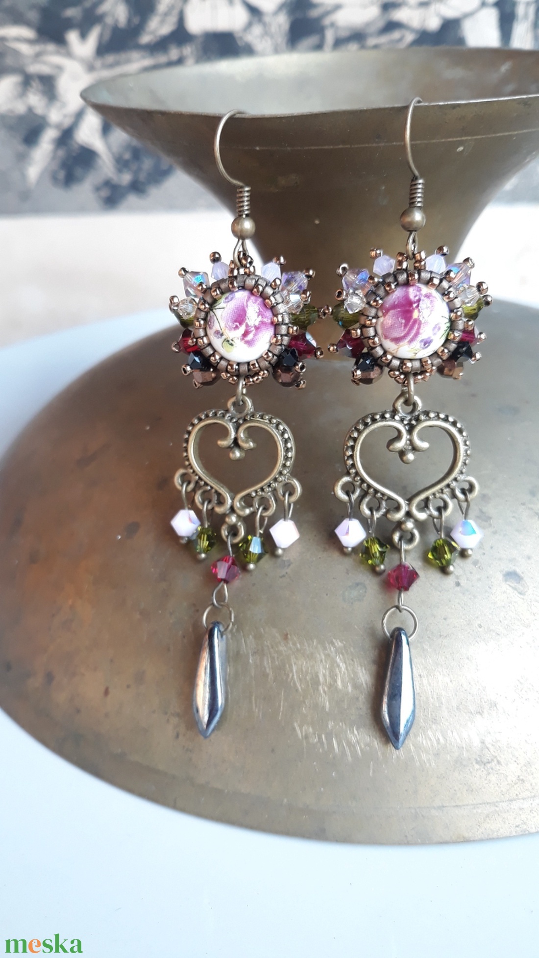 Varázslat - Swarovski fülbevaló - ékszer - fülbevaló - csillár fülbevaló - Meska.hu Varázslat - Swarovski fülbevaló - ékszer - fülbevaló - csillár fülbevaló - Meska.hu