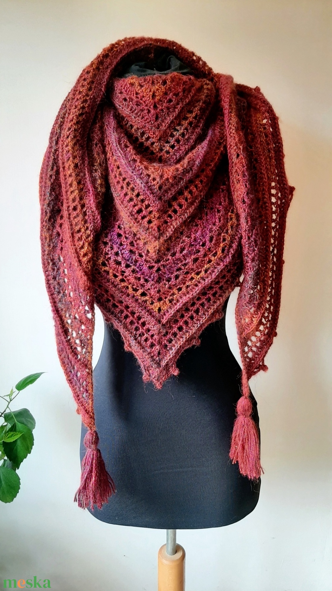 Naplemente kendő  - ruha & divat - sál, sapka, kendő - vállkendő - Meska.hu