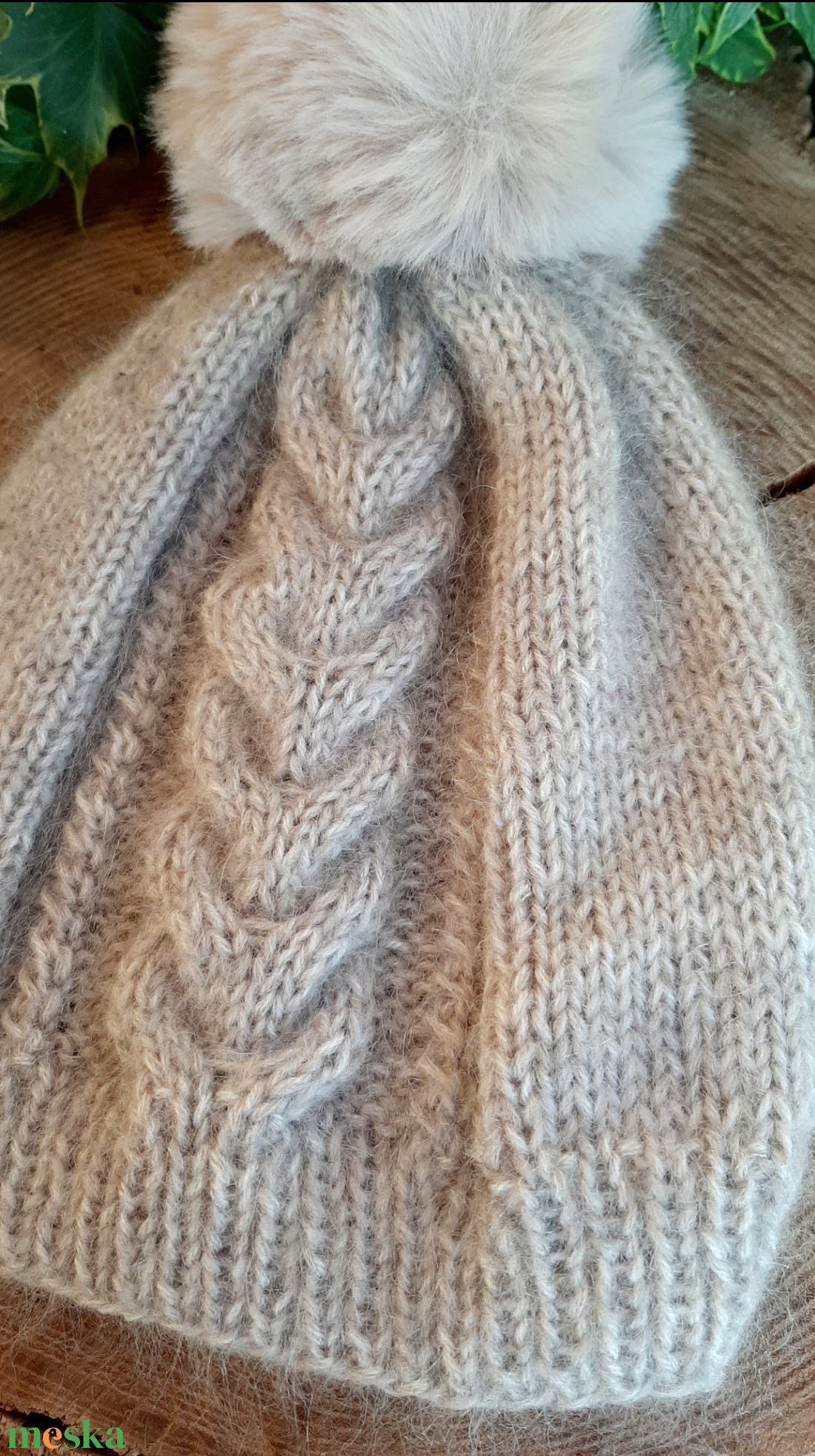 Kötött sapka - ruha & divat - sál, sapka, kendő - sapka - Meska.hu