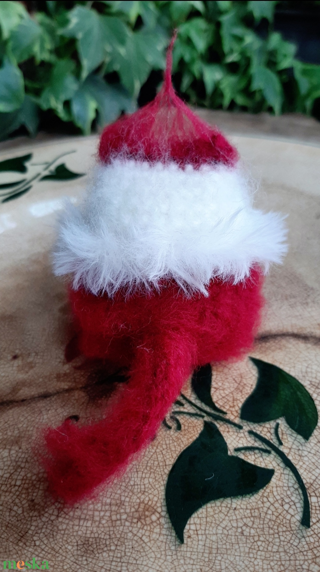 Szőrmóc Mikulás marokcica - játék & sport - plüssállat & játékfigura - cica - Meska.hu