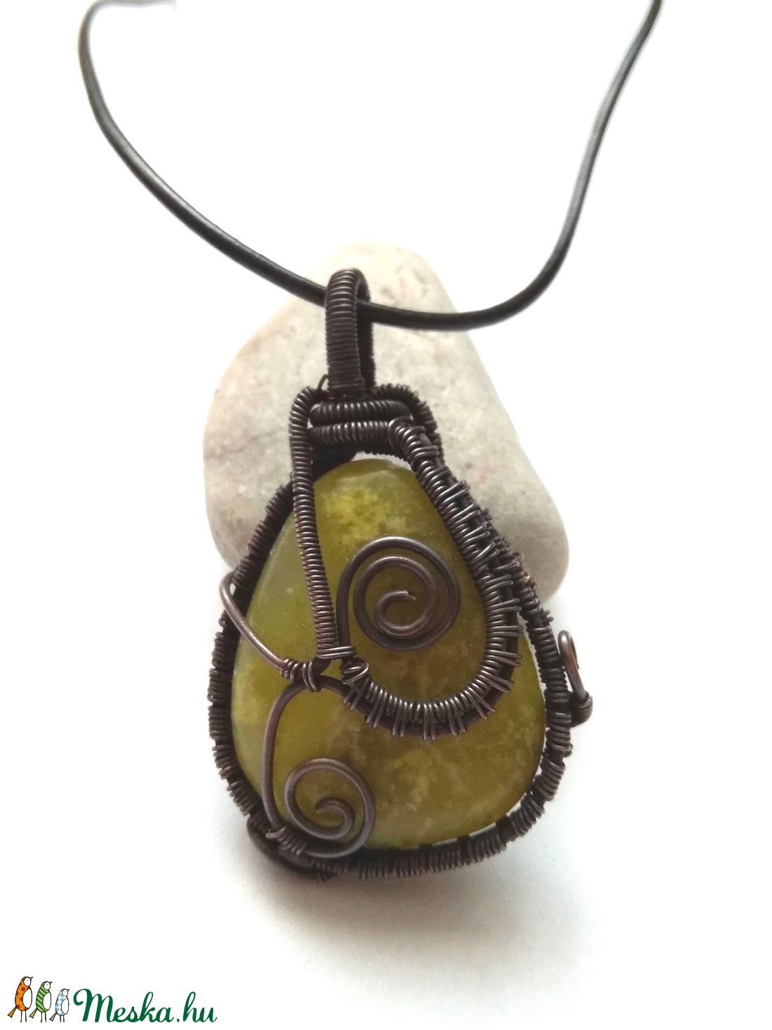 Jáde nyaklánc - szerencsehozó amulett - ékszer - nyaklánc - medál - Meska.hu Jáde nyaklánc - szerencsehozó amulett - ékszer - nyaklánc - medál - Meska.hu