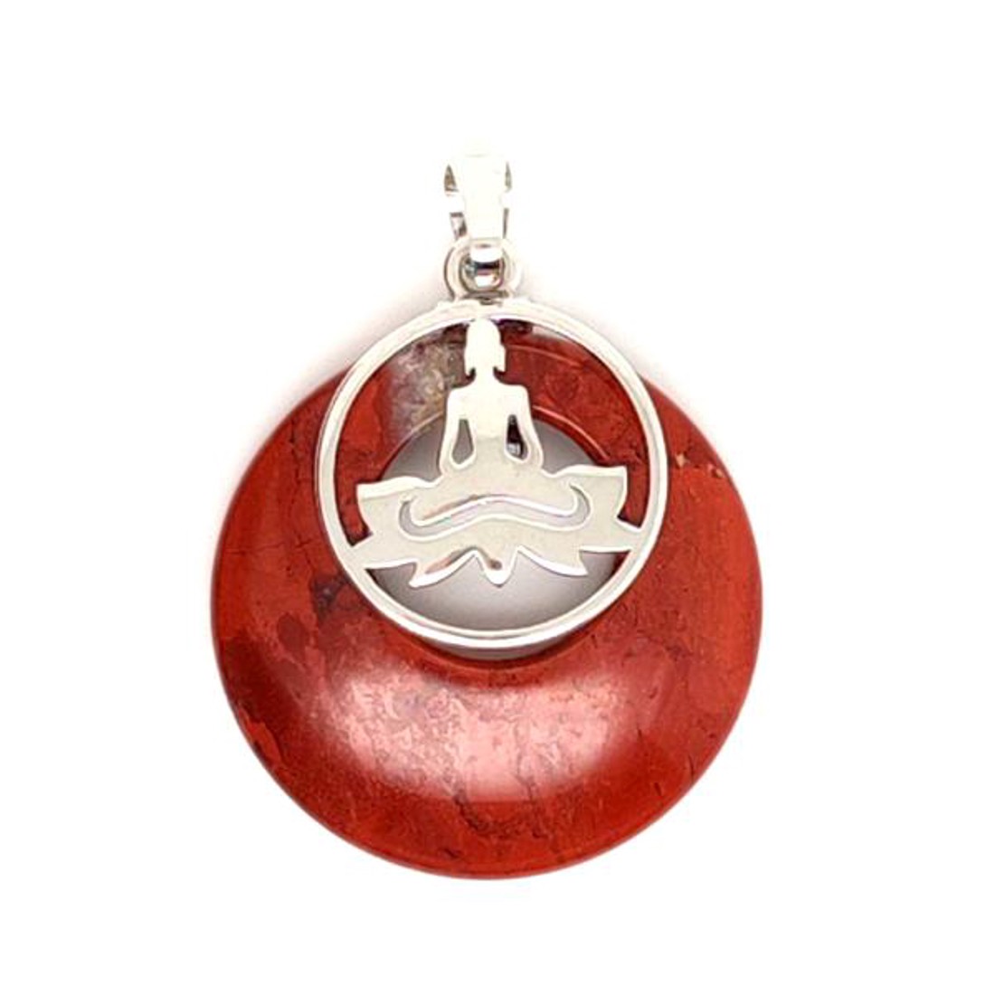 Fánk medál ülő buddha Jáspis vörös 3cm - kellékek & szerszámok - ásvány alapanyag - Meska.hu Fánk medál ülő buddha Jáspis vörös 3cm - kellékek & szerszámok - ásvány alapanyag - Meska.hu