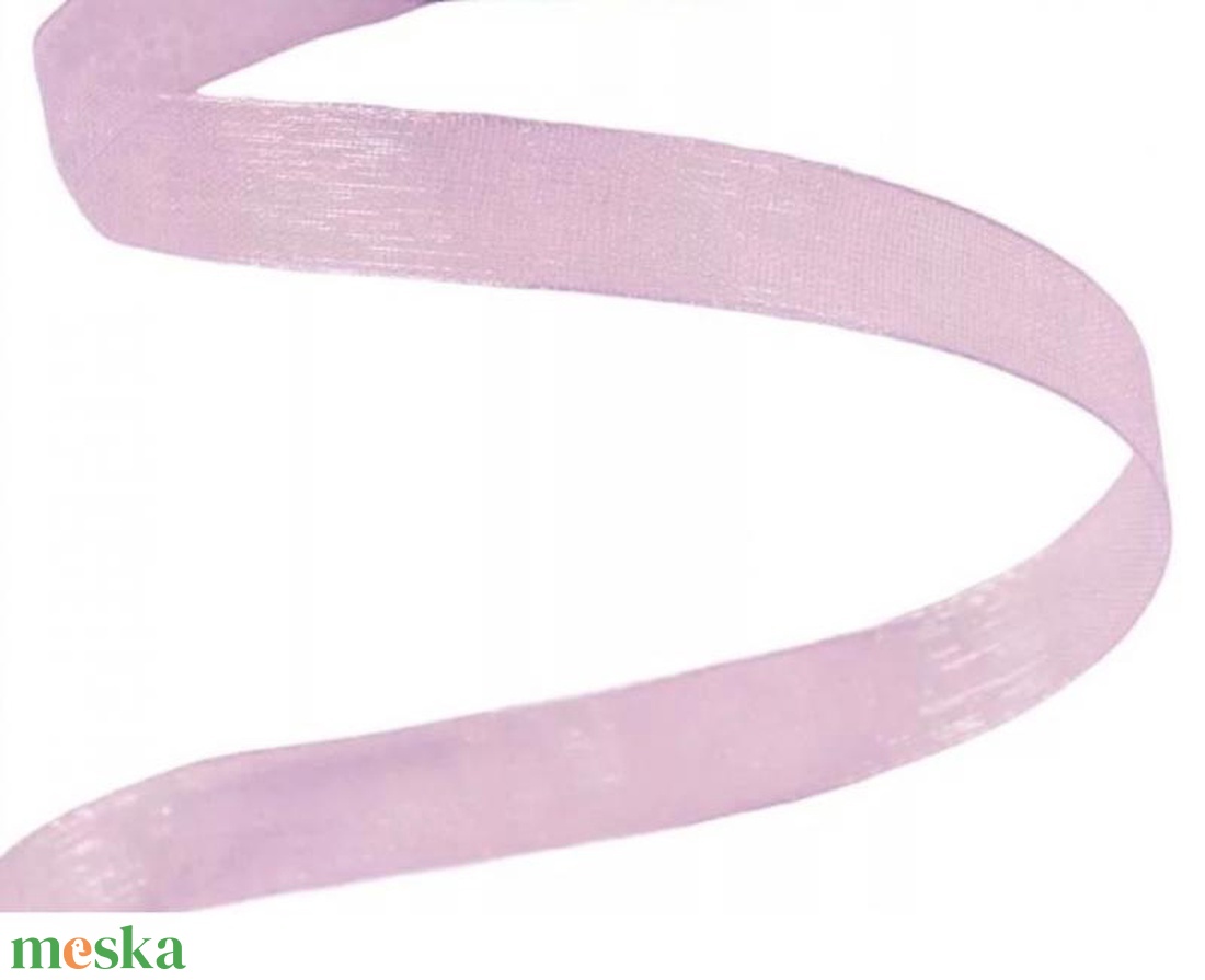 Organza szalag 10mmx20m - levendula - kellékek & szerszámok - rövidáru - szalag, pánt - textilszalag - Meska.hu Organza szalag 10mmx20m - levendula - kellékek & szerszámok - rövidáru - szalag, pánt - textilszalag - Meska.hu