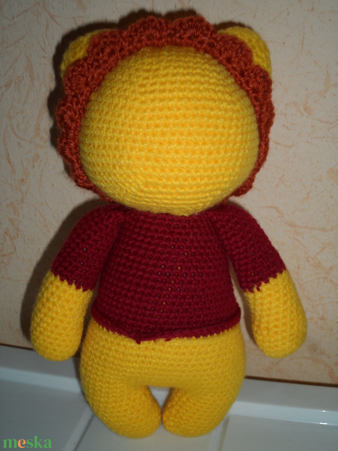 Oroszlán - játék & sport - plüssállat & játékfigura - más figura - Meska.hu