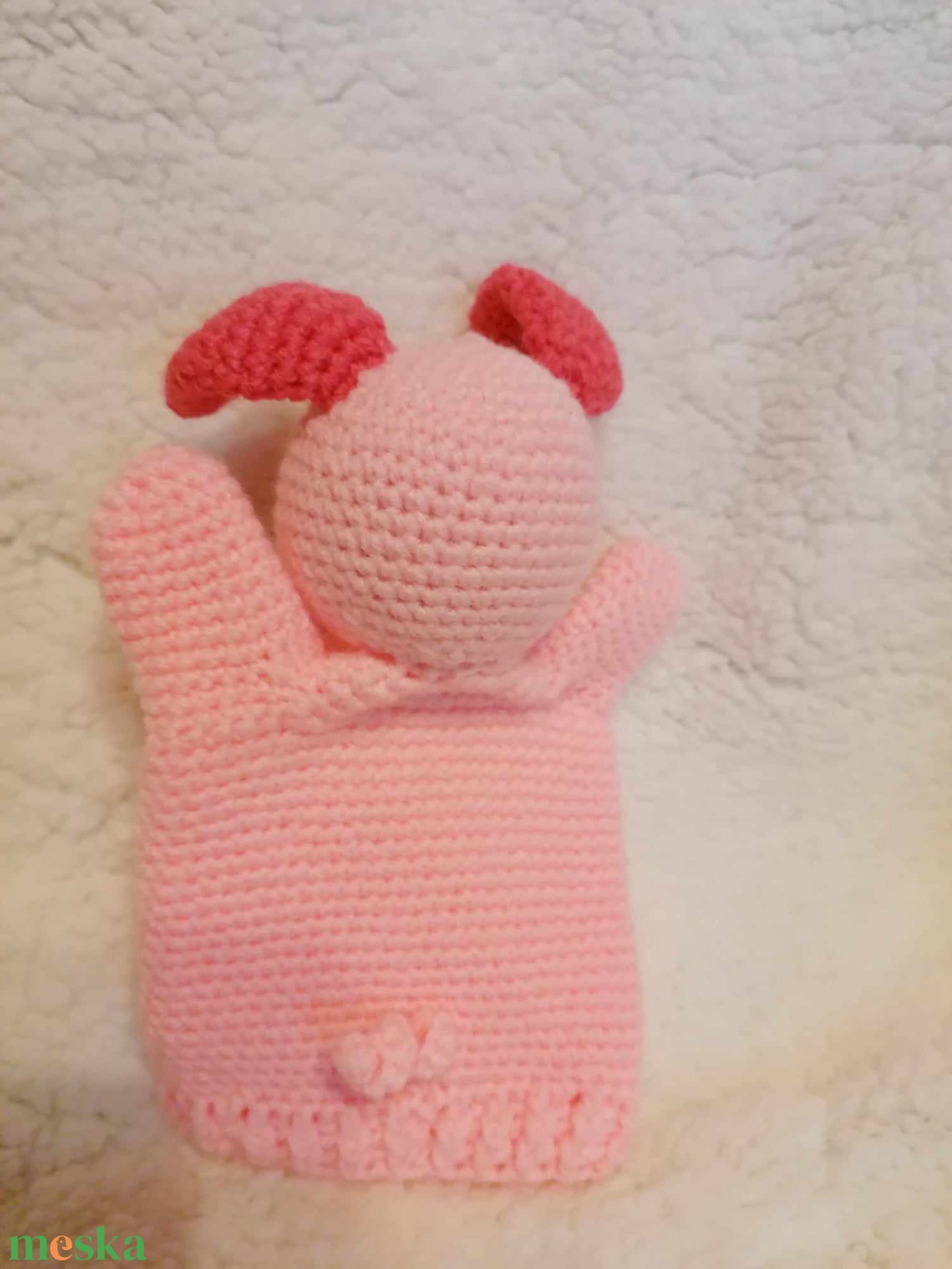 Malac báb - játék & sport - bábok - kesztyűbáb - Meska.hu