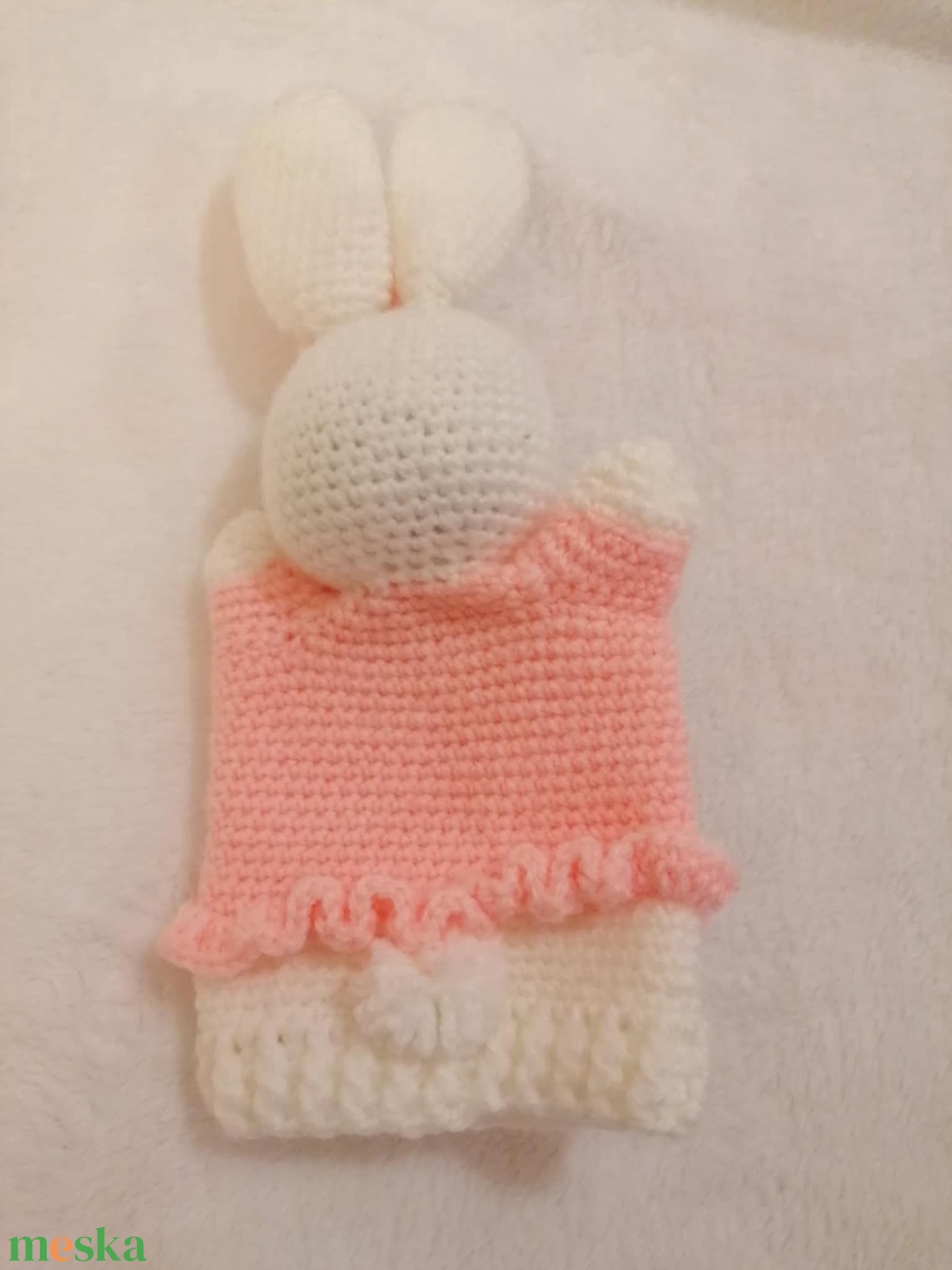 Nyuszi báb - játék & sport - bábok - kesztyűbáb - Meska.hu