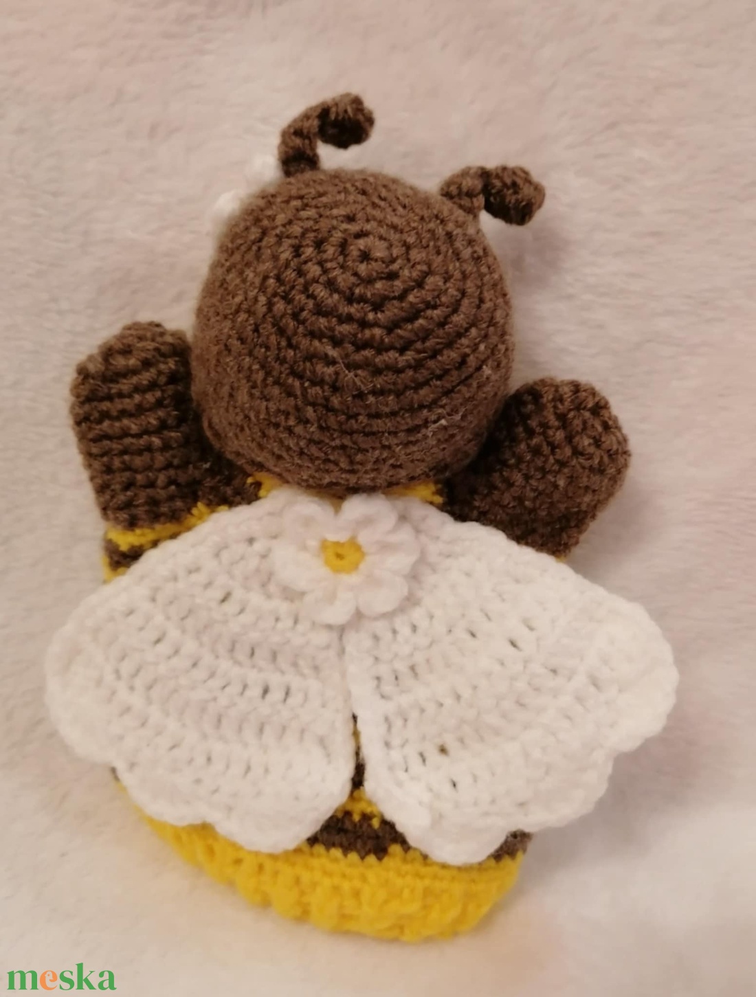 Méhecske báb 3. - játék & sport - bábok - kesztyűbáb - Meska.hu