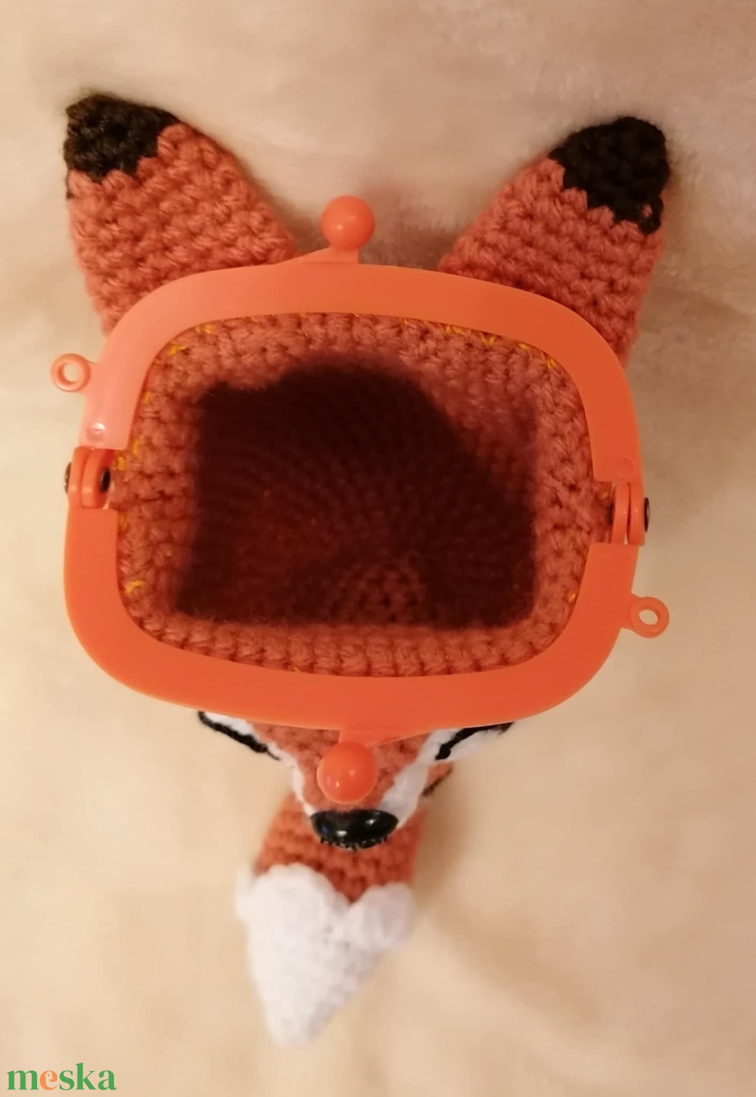 Róka pénztárca - játék & sport - plüssállat & játékfigura - róka - Meska.hu