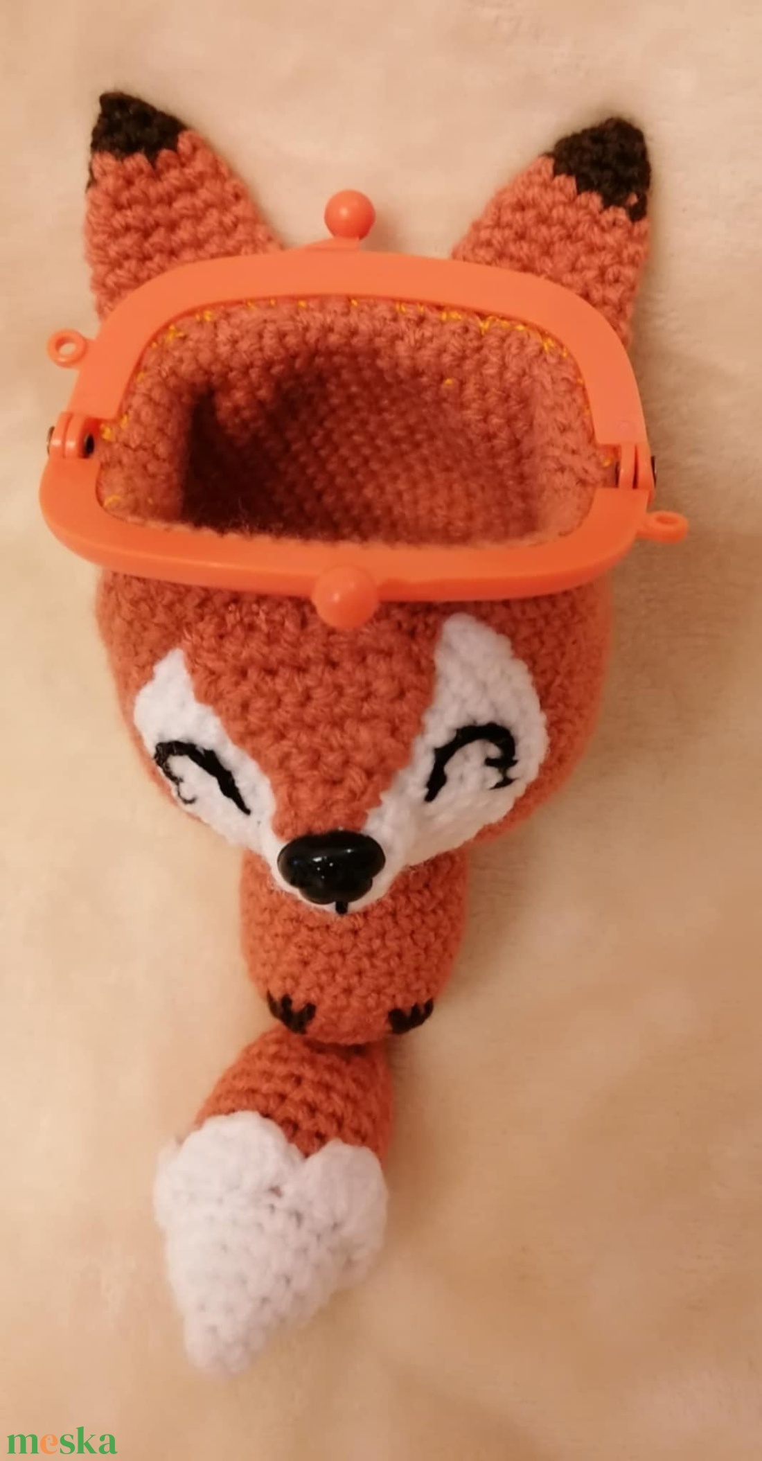 Róka pénztárca - játék & sport - plüssállat & játékfigura - róka - Meska.hu