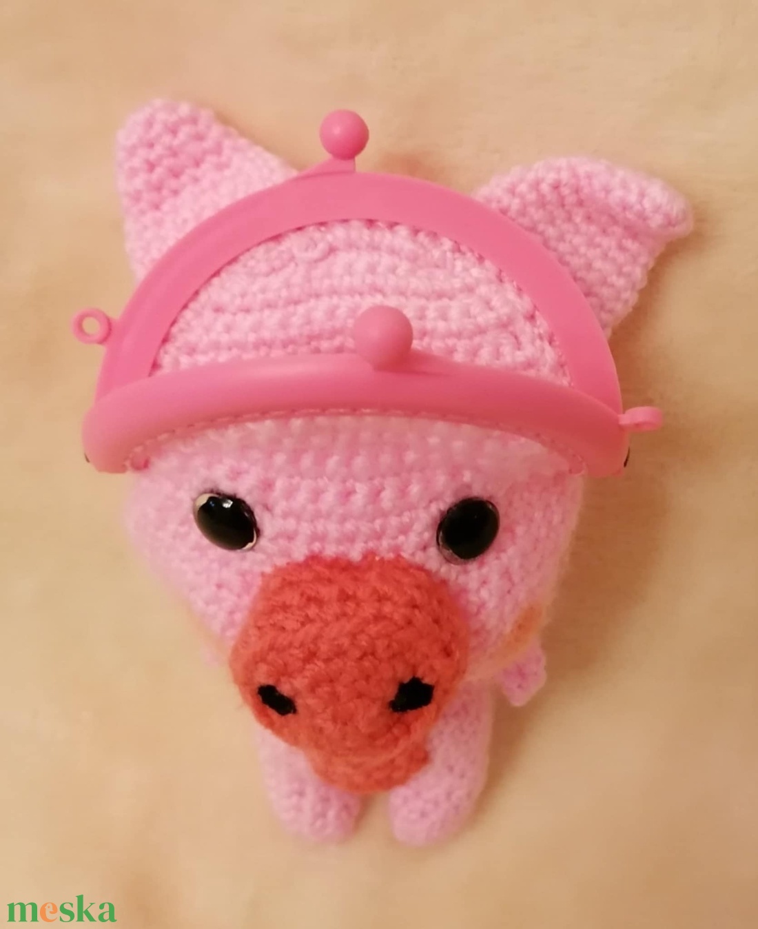 Malacka pénztárca - játék & sport - plüssállat & játékfigura - malac - Meska.hu