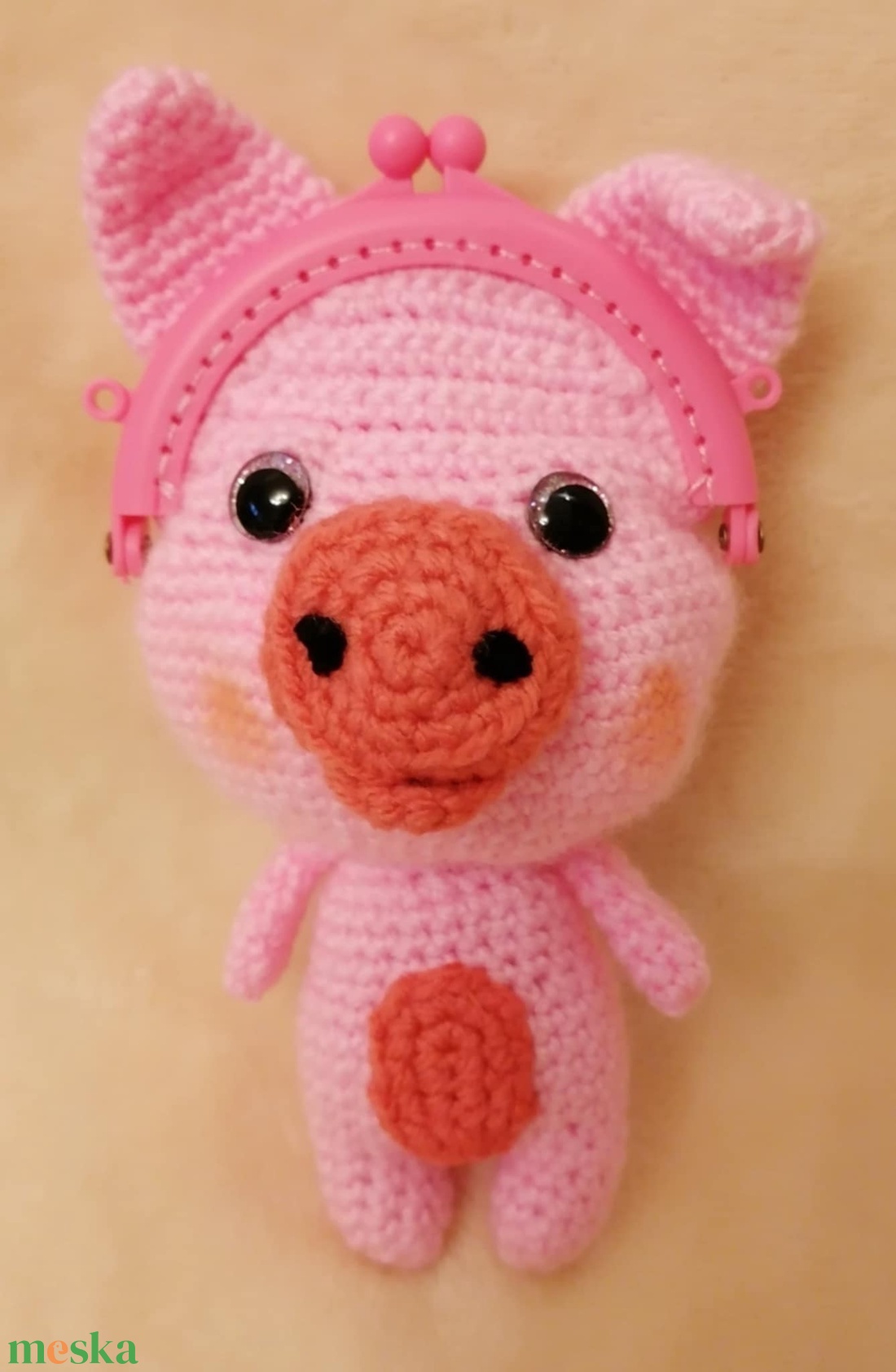 Malacka pénztárca - játék & sport - plüssállat & játékfigura - malac - Meska.hu