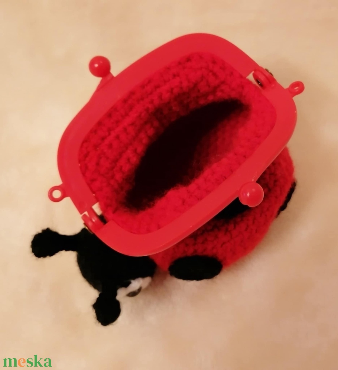 Katicabogár pénztárca - játék & sport - plüssállat & játékfigura - más figura - Meska.hu