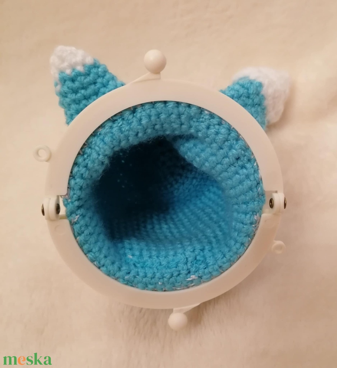 Kékróka pénztárca - játék & sport - plüssállat & játékfigura - róka - Meska.hu