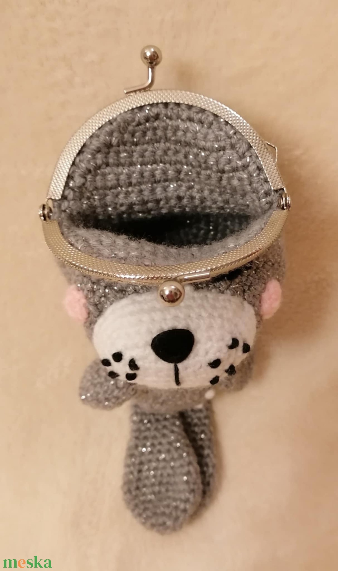 Fóka pénztárca - játék & sport - plüssállat & játékfigura - más figura - Meska.hu