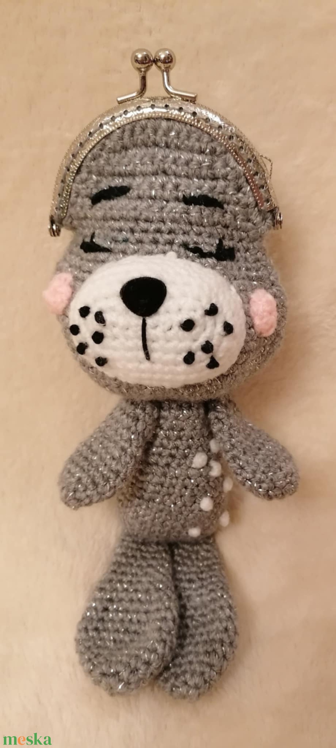 Fóka pénztárca - játék & sport - plüssállat & játékfigura - más figura - Meska.hu