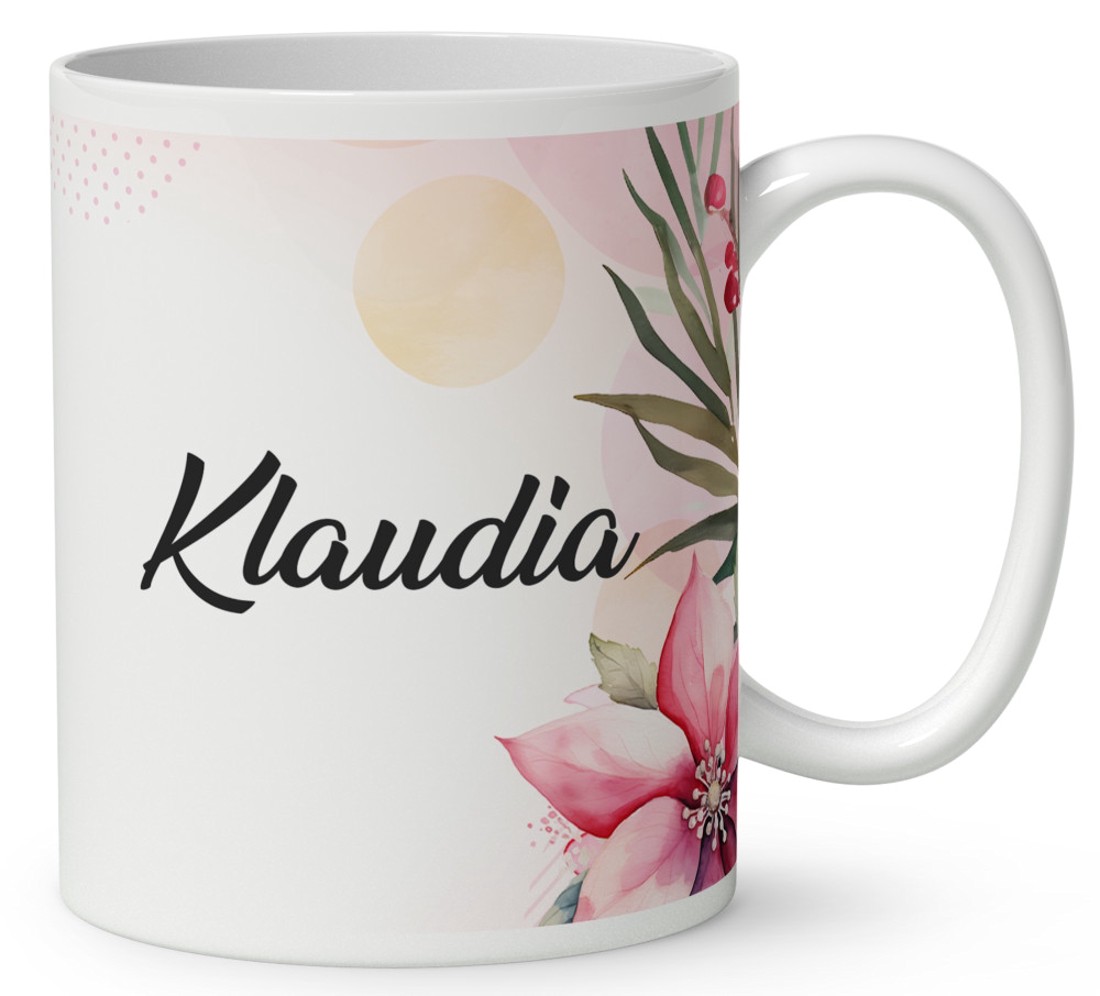 Kérd a neveddel - Pink Mikulás mókus mintás bögre - otthon & életmód - konyhafelszerelés, tálalás - tálalás - bögre & csésze - Meska.hu