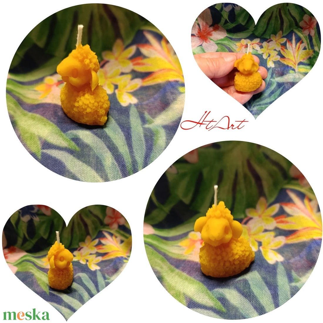 Bárányka gyertya  - kellékek & szerszámok - dekorációs kellékek - dekorációs gyertya - Meska.hu