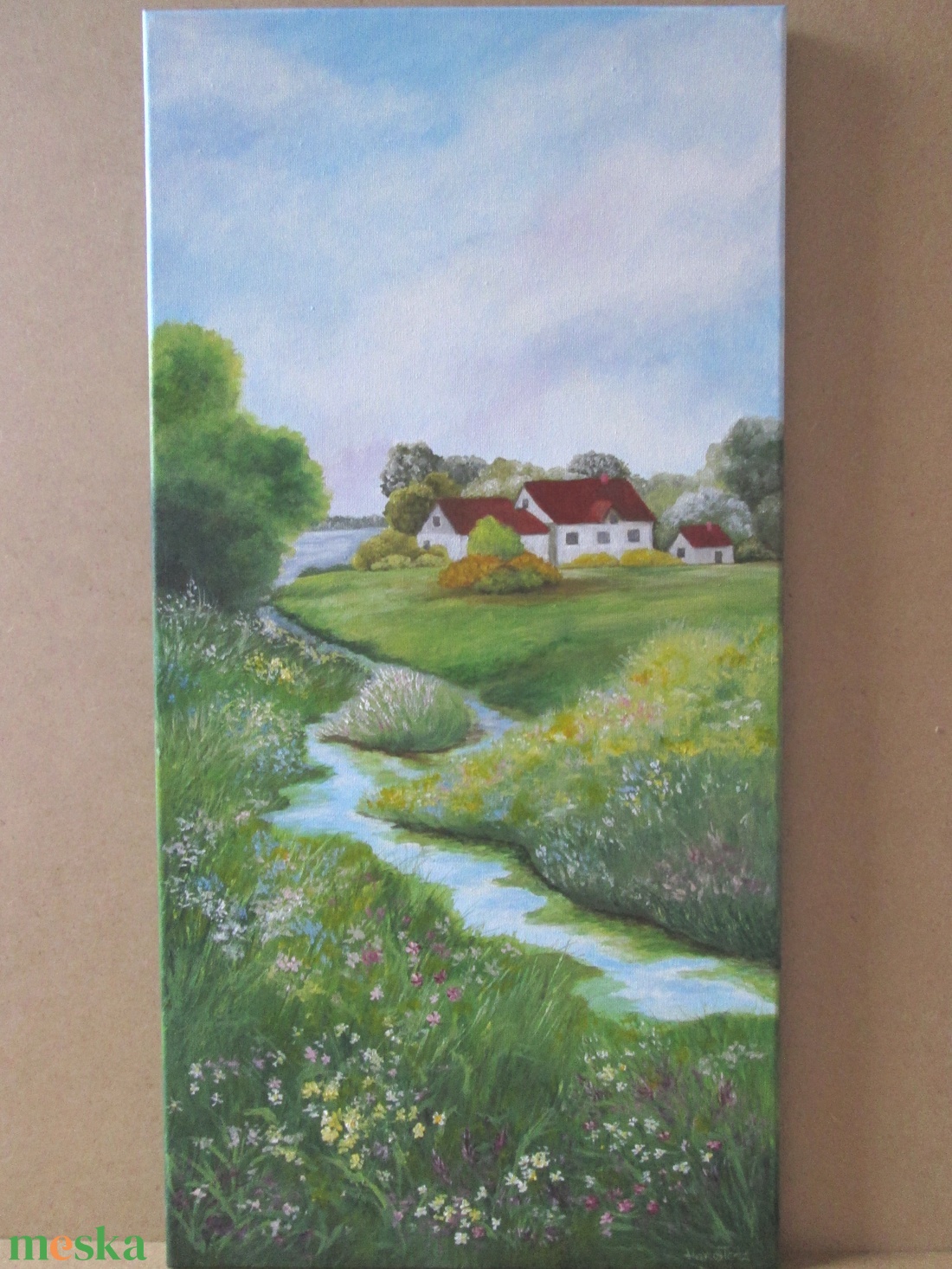 Tavasz , festmény - művészet - festmény - akril - Meska.hu