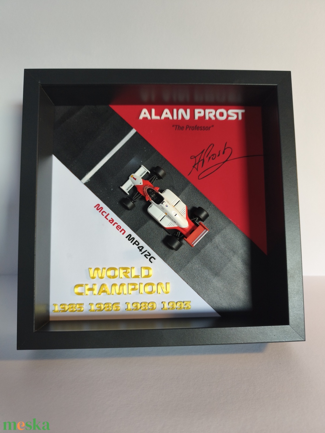 Alain Prost - képkeret dioráma, Forma 1 rajongóknak - otthon & életmód - dekoráció - kép & falikép - képkeret - Meska.hu Alain Prost - képkeret dioráma, Forma 1 rajongóknak - otthon & életmód - dekoráció - kép & falikép - képkeret - Meska.hu
