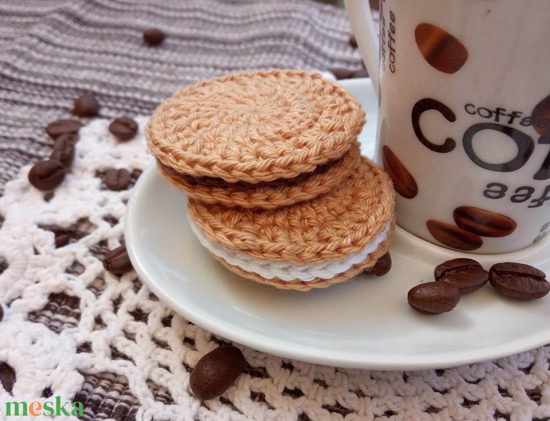 Horgolt fahéjas keksz  - játék & sport - szerepjáték - Meska.hu