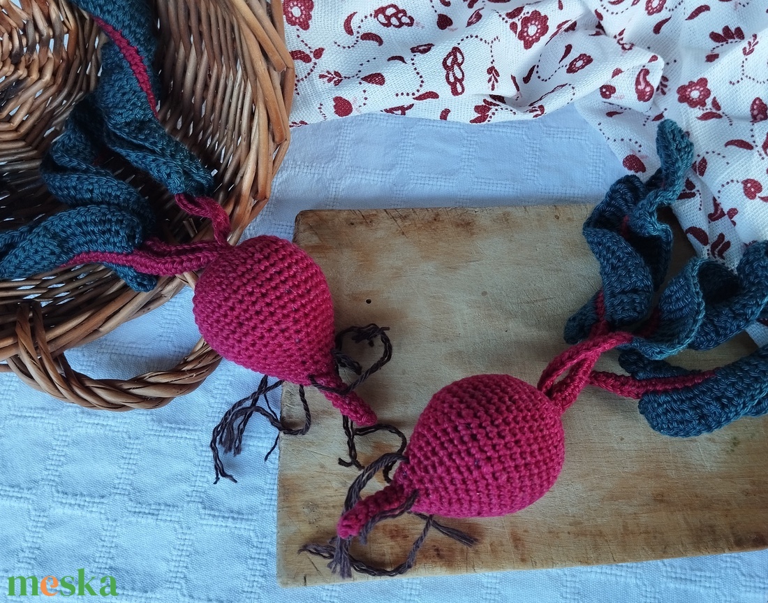 Horgolt cékla - játék & sport - szerepjáték - Meska.hu