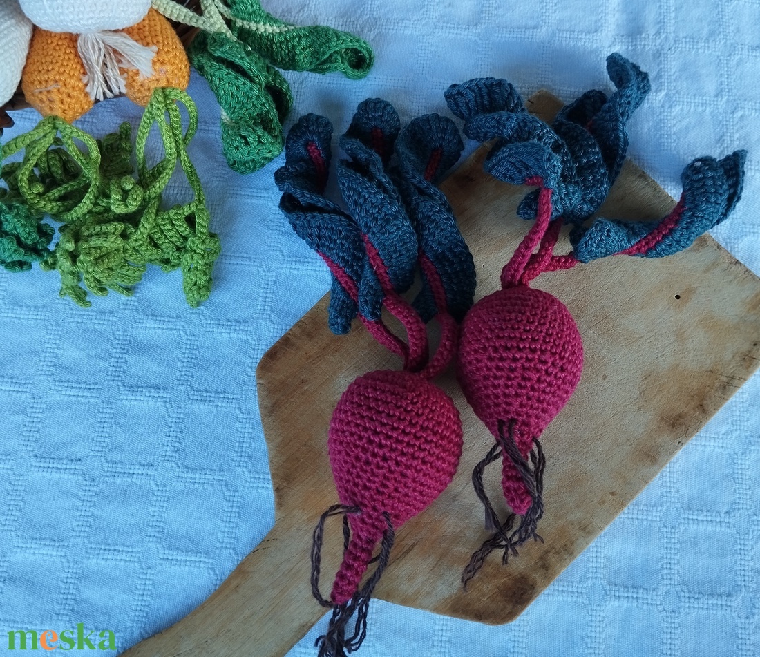 Horgolt cékla - játék & sport - szerepjáték - Meska.hu