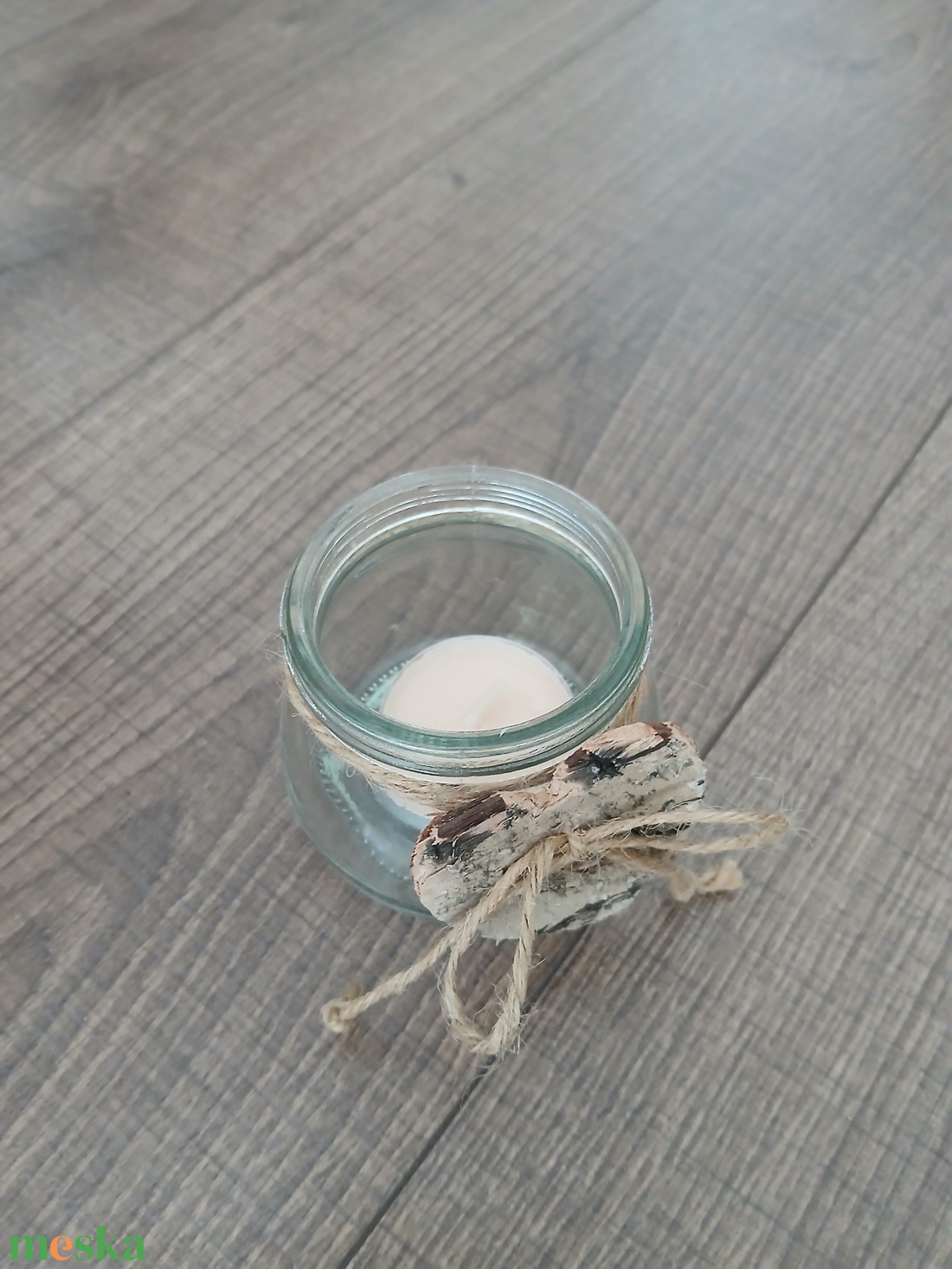 Mécses szívvel - otthon & életmód - gyertya, illat, aroma - mécses és mécsestartó - Meska.hu