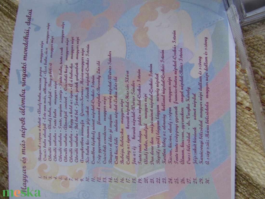 Álomkóc - altatódalos CD -  - Meska.hu