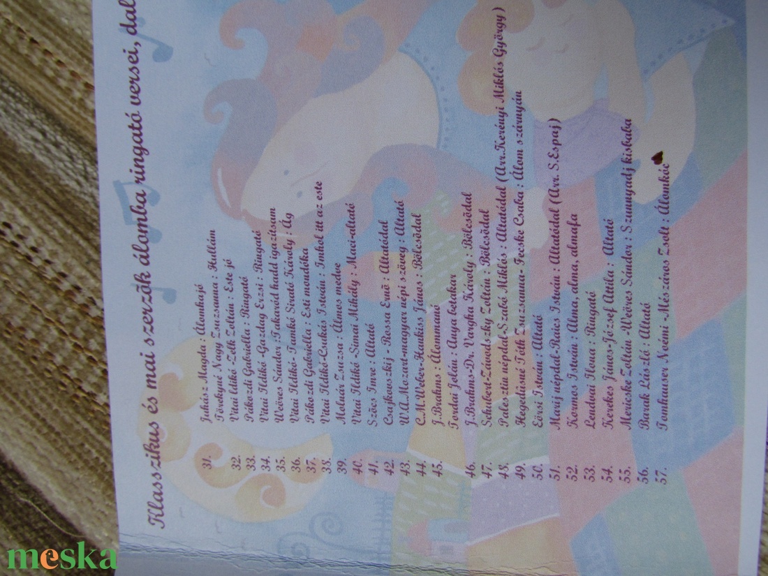 Álomkóc - altatódalos CD -  - Meska.hu