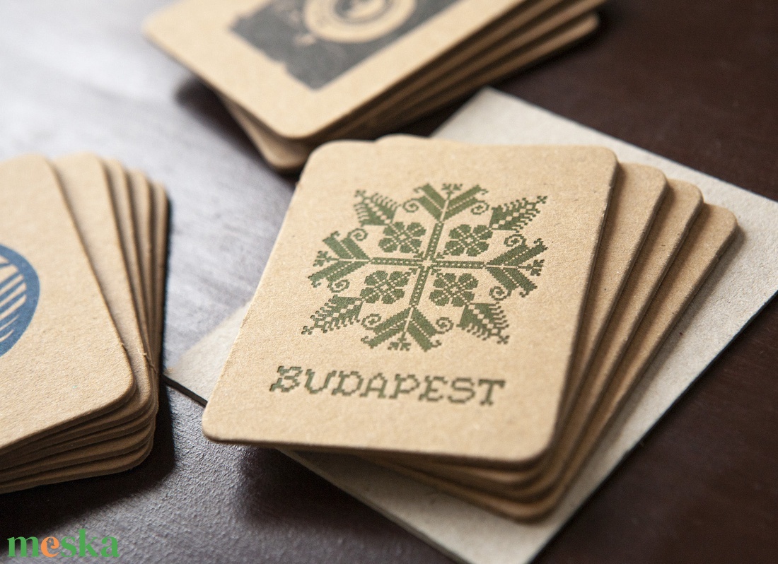 Budapest Etno hűtőmágnes - otthon & életmód - konyhafelszerelés, tálalás - konyhai dekoráció - hűtőmágnes - Meska.hu