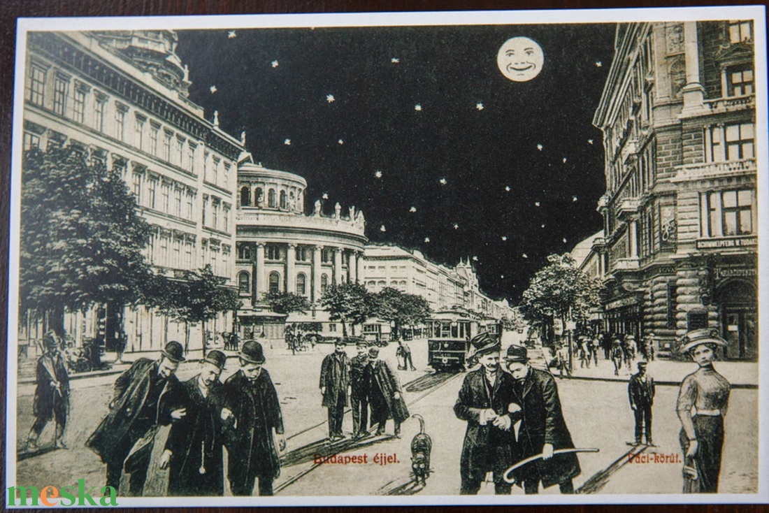 Budapest Antik képeslap kollekció - otthon & életmód - papír, írószer - ajándékozás kellékei - képeslap, üdvözlőlap - Meska.hu