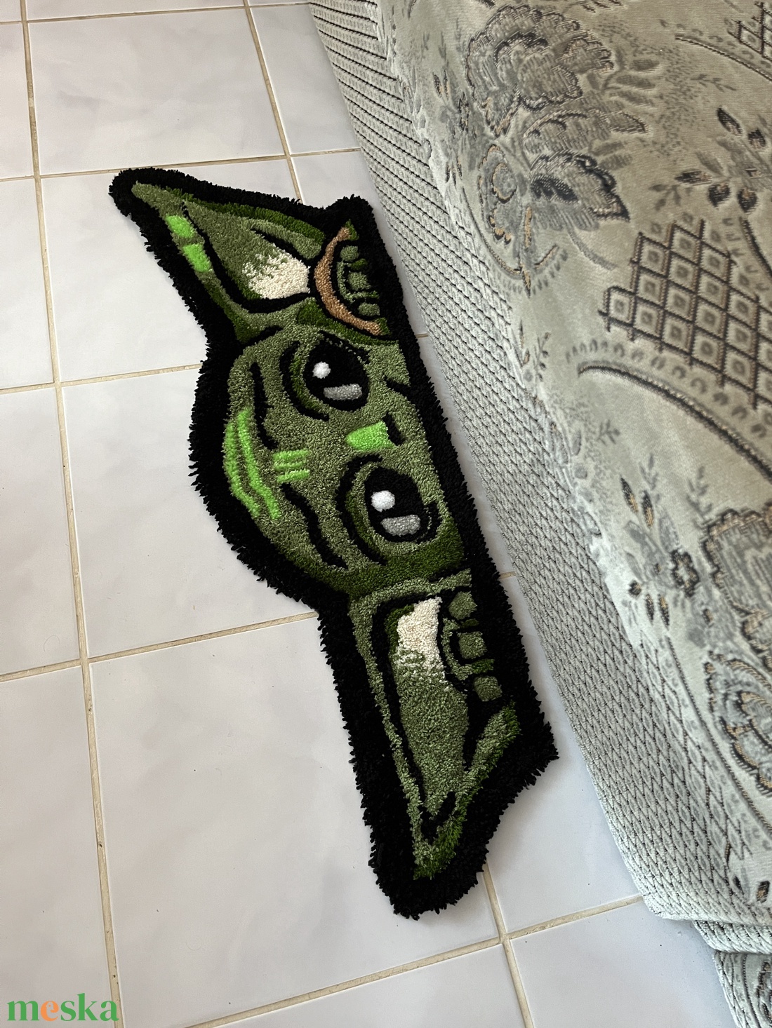Baby Yoda tufting szőnyeg - otthon & életmód - lakástextil - szőnyeg - más típusú szőnyeg - Meska.hu Baby Yoda tufting szőnyeg - otthon & életmód - lakástextil - szőnyeg - más típusú szőnyeg - Meska.hu