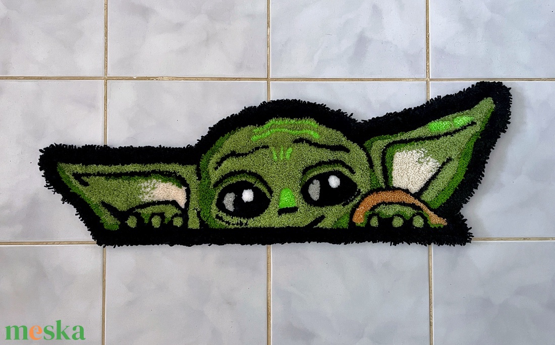 Baby Yoda tufting szőnyeg - otthon & életmód - lakástextil - szőnyeg - más típusú szőnyeg - Meska.hu Baby Yoda tufting szőnyeg - otthon & életmód - lakástextil - szőnyeg - más típusú szőnyeg - Meska.hu