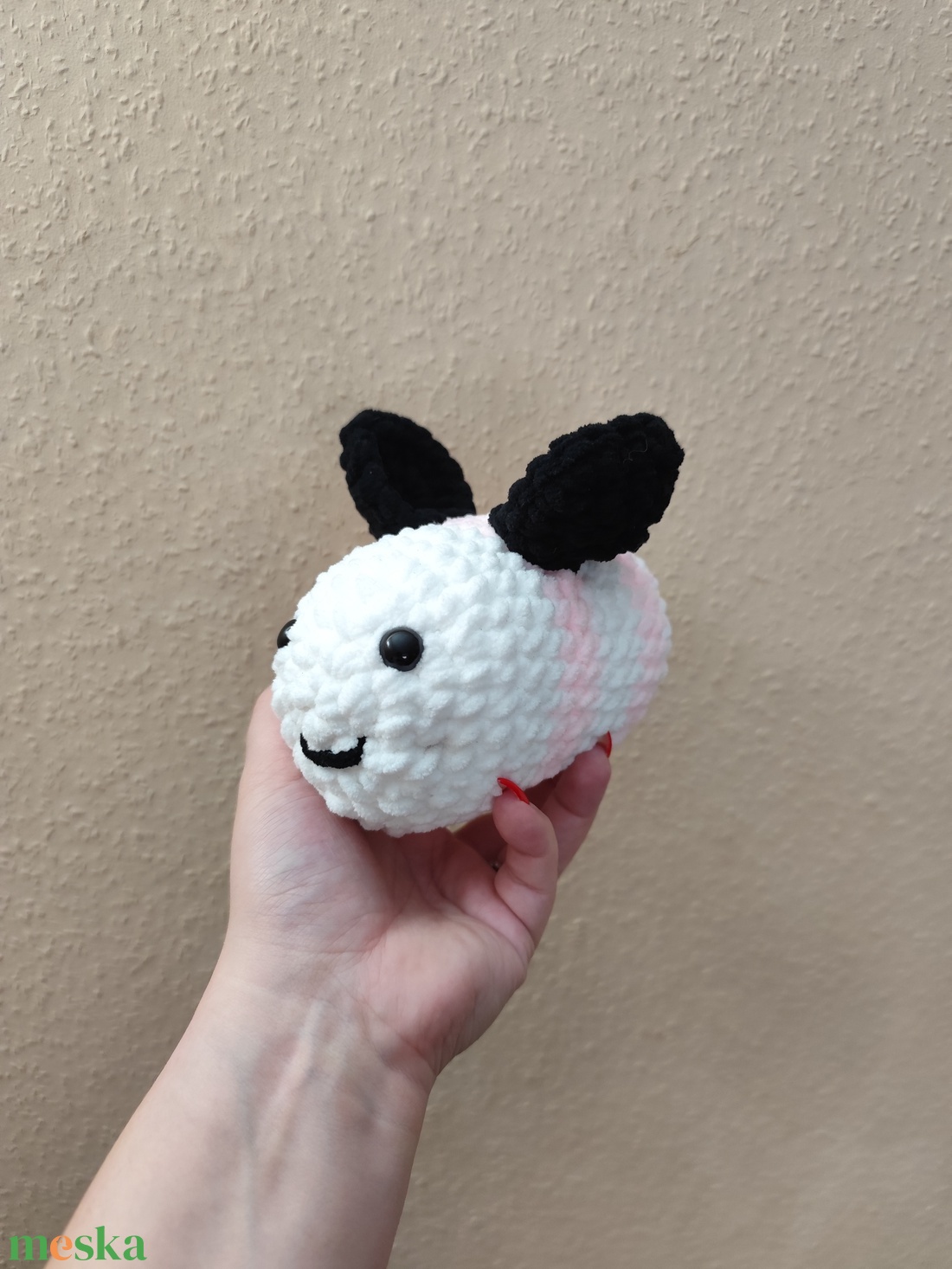 Plüss méhecske  - játék & sport - plüssállat & játékfigura - méhecske - Meska.hu