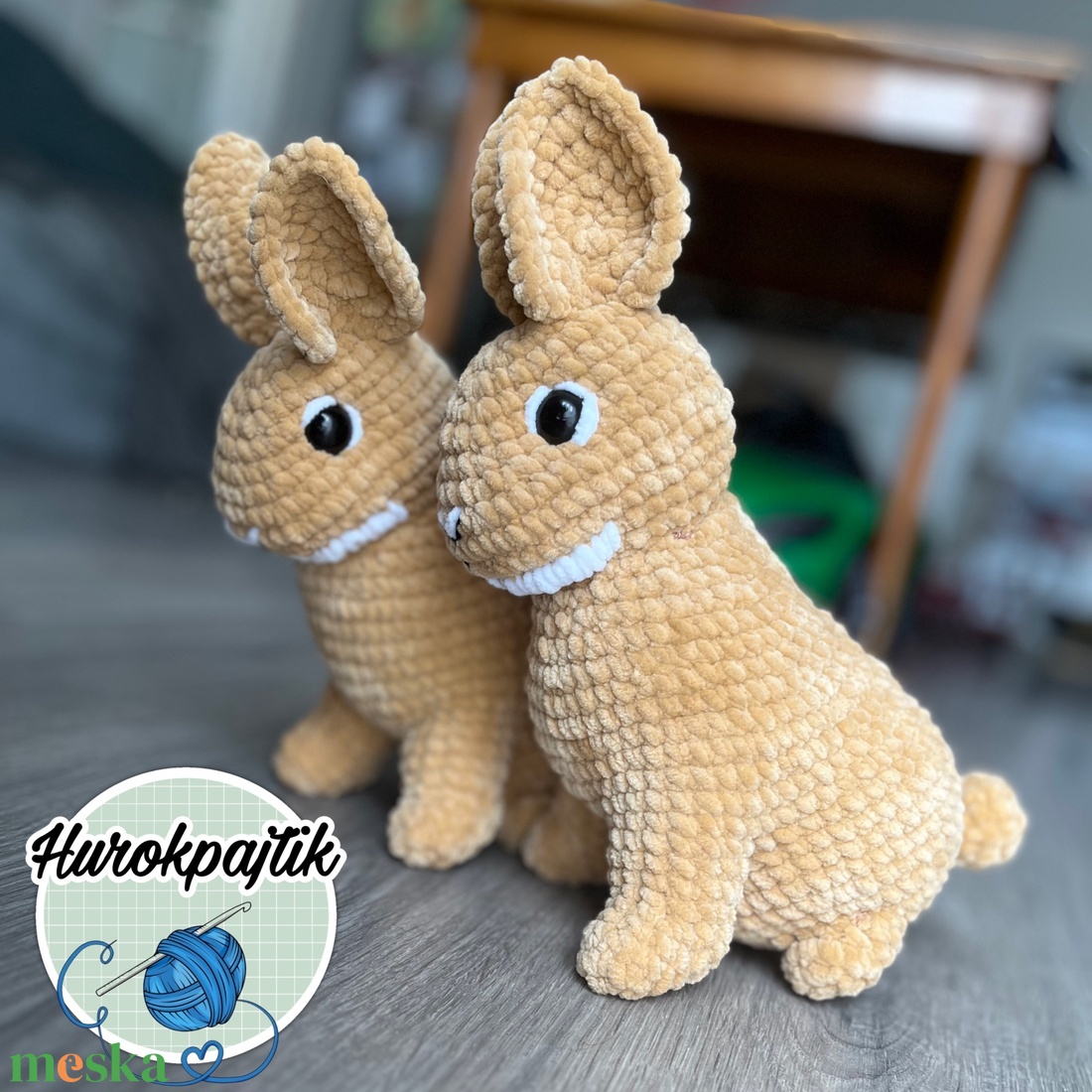 Horgolt nyuszi - játék & sport - plüssállat & játékfigura - nyuszi - Meska.hu Horgolt nyuszi - játék & sport - plüssállat & játékfigura - nyuszi - Meska.hu