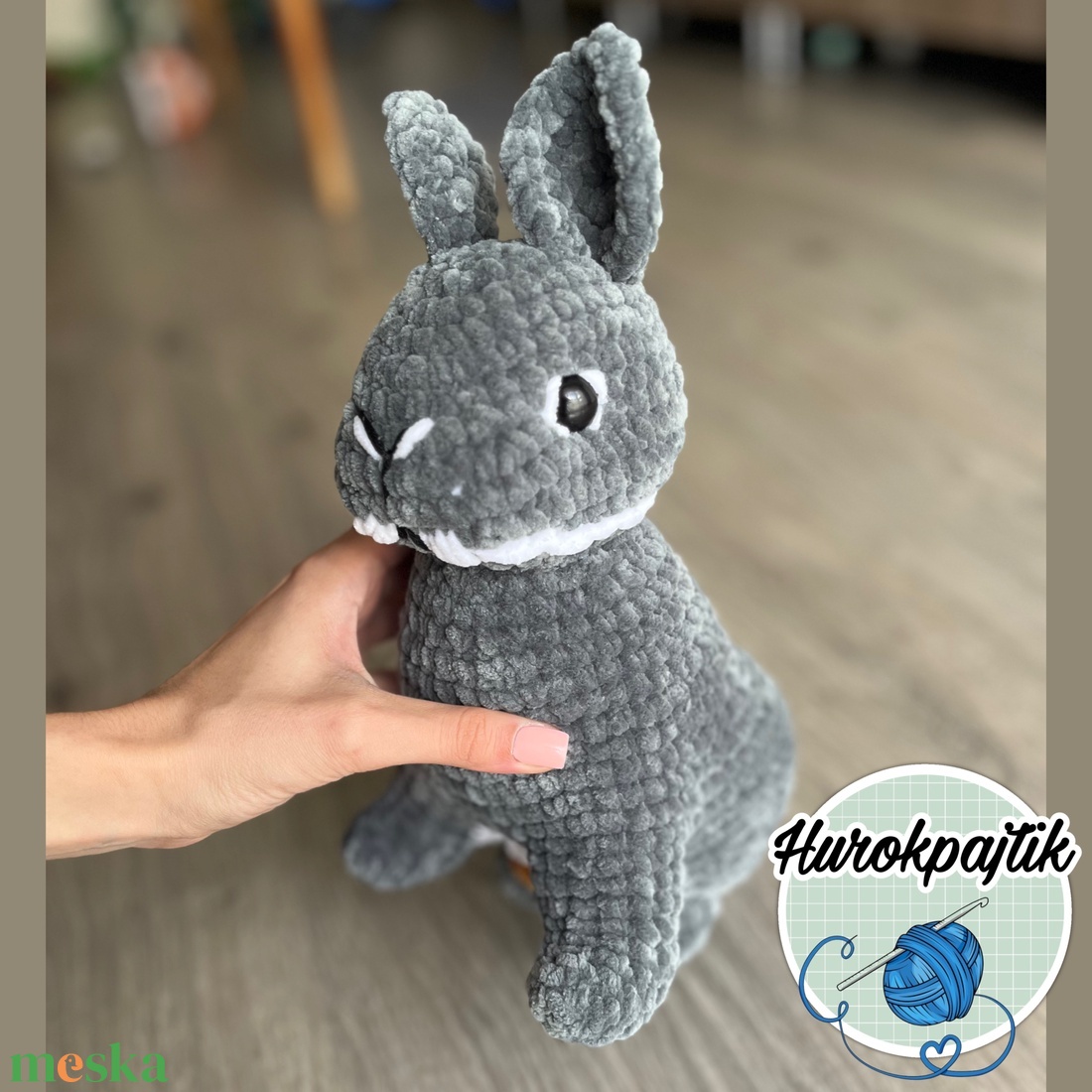 Horgolt nyuszi - játék & sport - plüssállat & játékfigura - nyuszi - Meska.hu Horgolt nyuszi - játék & sport - plüssállat & játékfigura - nyuszi - Meska.hu