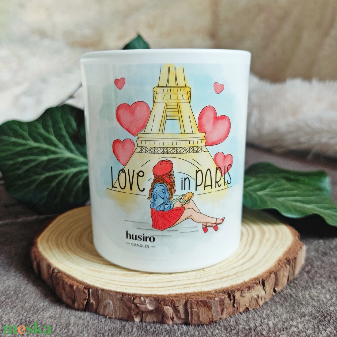 LOVE IN PARIS vaníliás szójaviasz illatgyertya - otthon & életmód - gyertya, illat, aroma - gyertya - Meska.hu LOVE IN PARIS vaníliás szójaviasz illatgyertya - otthon & életmód - gyertya, illat, aroma - gyertya - Meska.hu