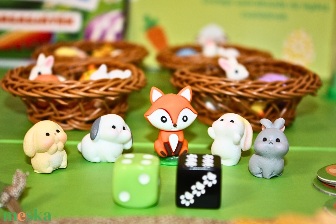 Húsvéti Társasjáték - játék & sport - táblajáték és kártyajáték - társasjátékok - dobókocka - Meska.hu