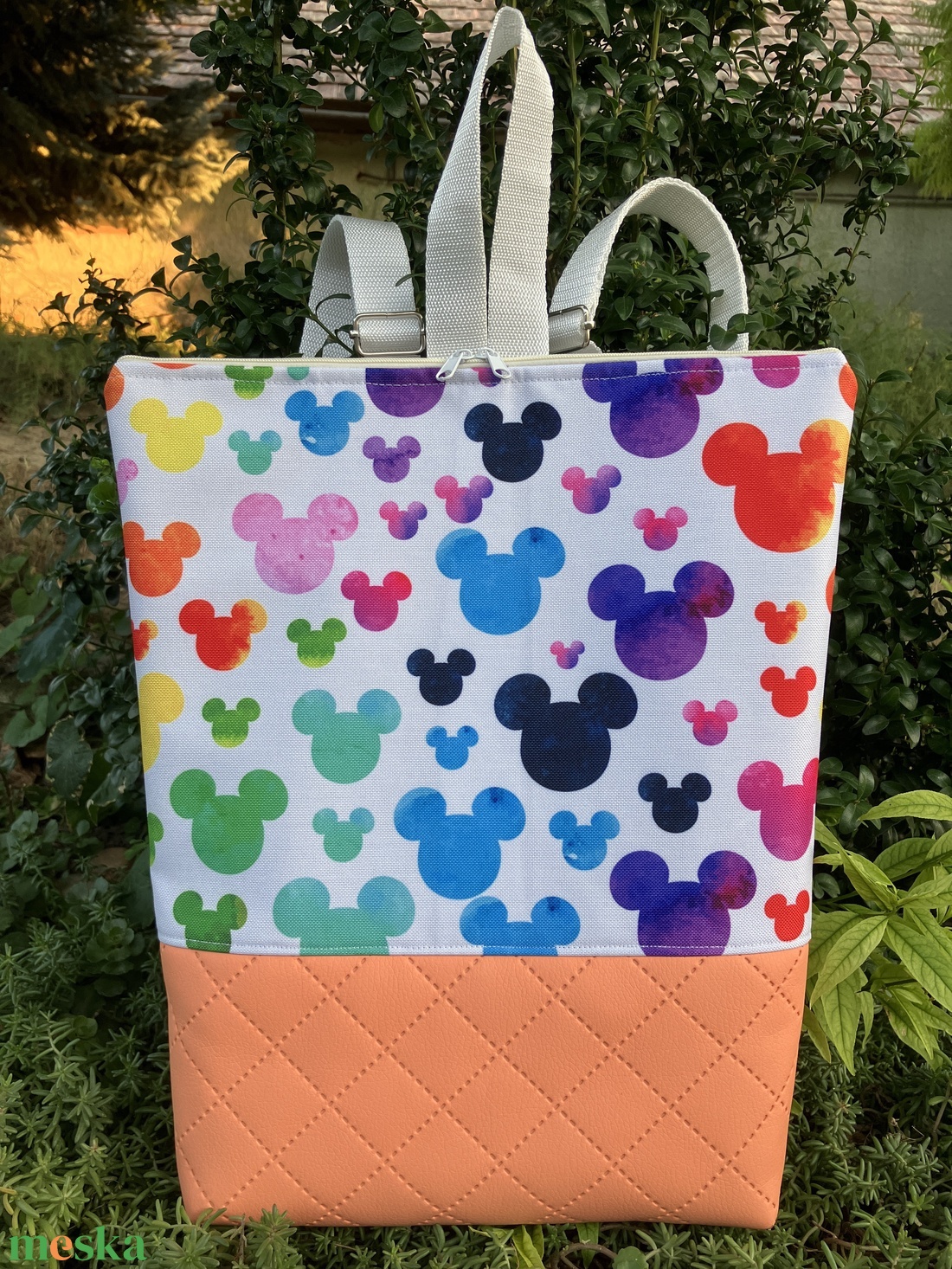 Egyedi Disney Mickey Mouse hátitáska  - táska & tok - hátizsák - hátizsák - Meska.hu