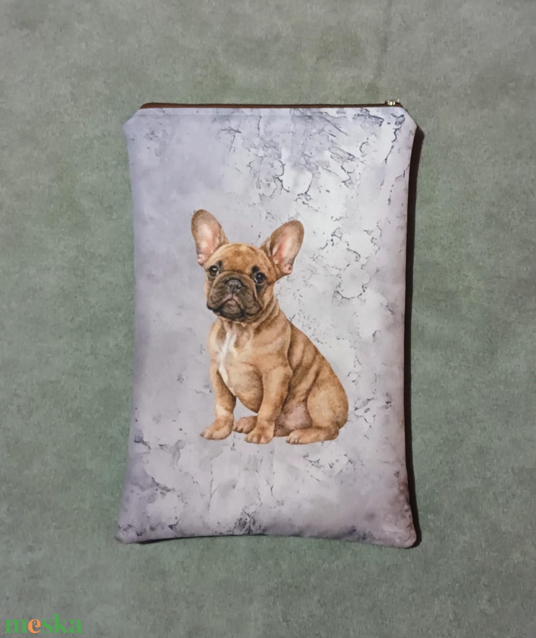 Egyedi bulldog mintás könyvtok/ e-book/ tablet tok - könyv & zene - könyvtok - Meska.hu