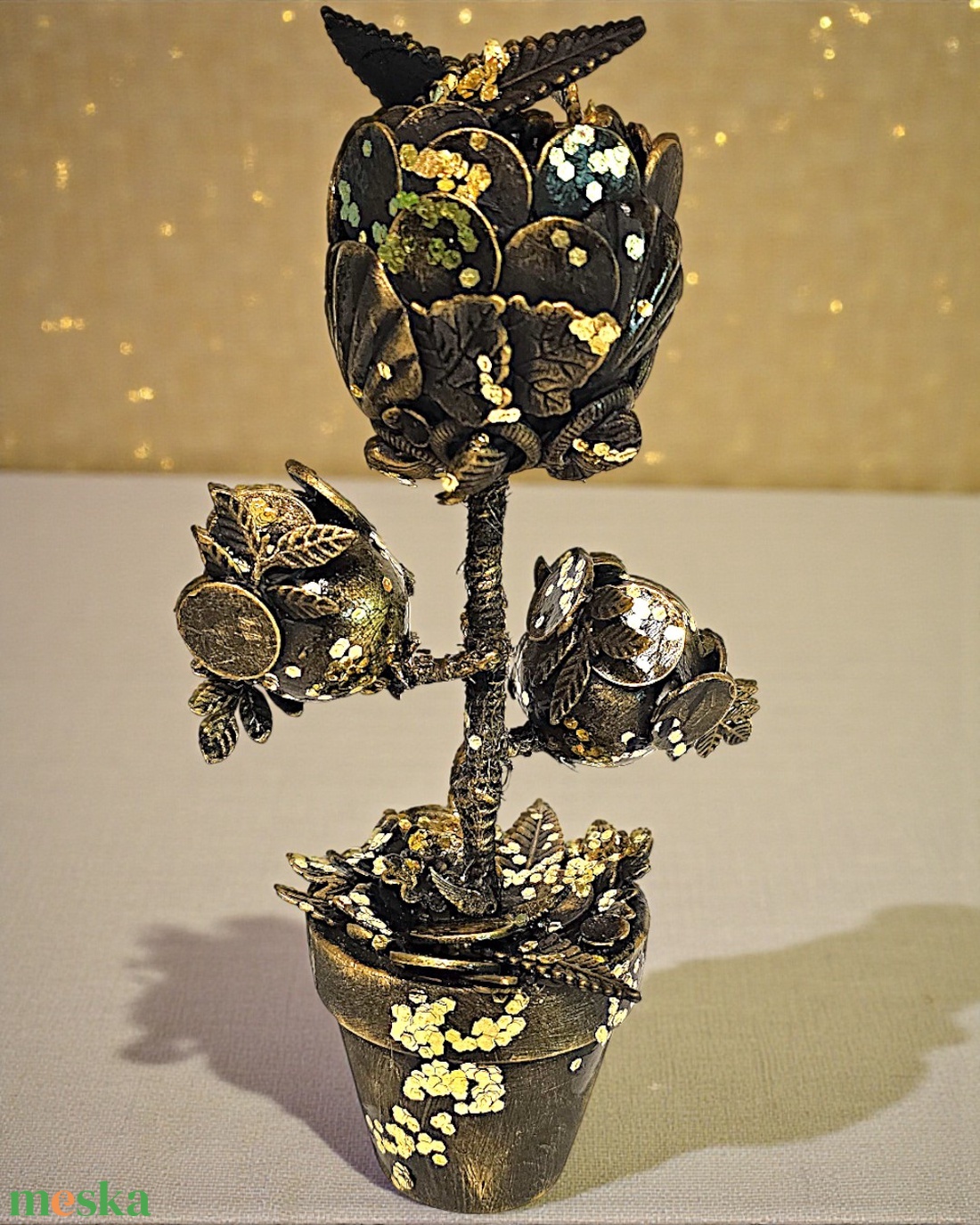 Szerencsehozó pénzfa � online workshop + alkotócsomag - diy (csináld magad) - workshop & tanfolyam - Meska.hu