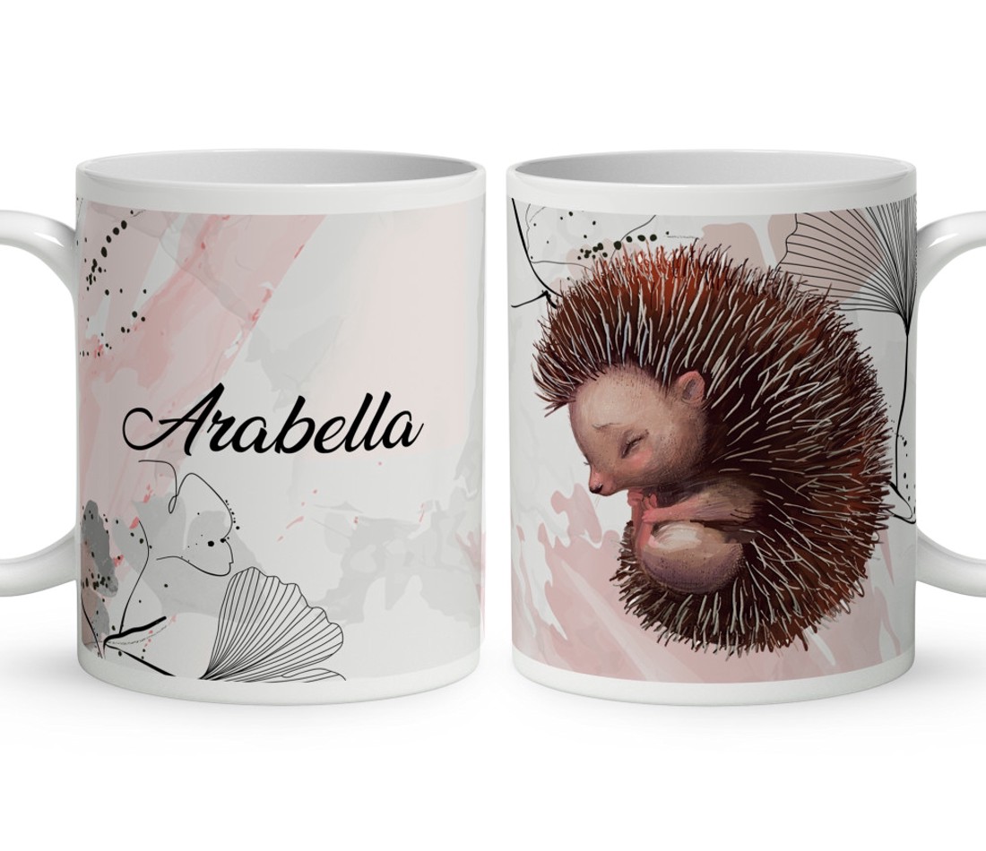 Kérd a neveddel - A legédesebb sünike mintás bögre - otthon & életmód - konyhafelszerelés, tálalás - tálalás - bögre & csésze - Meska.hu