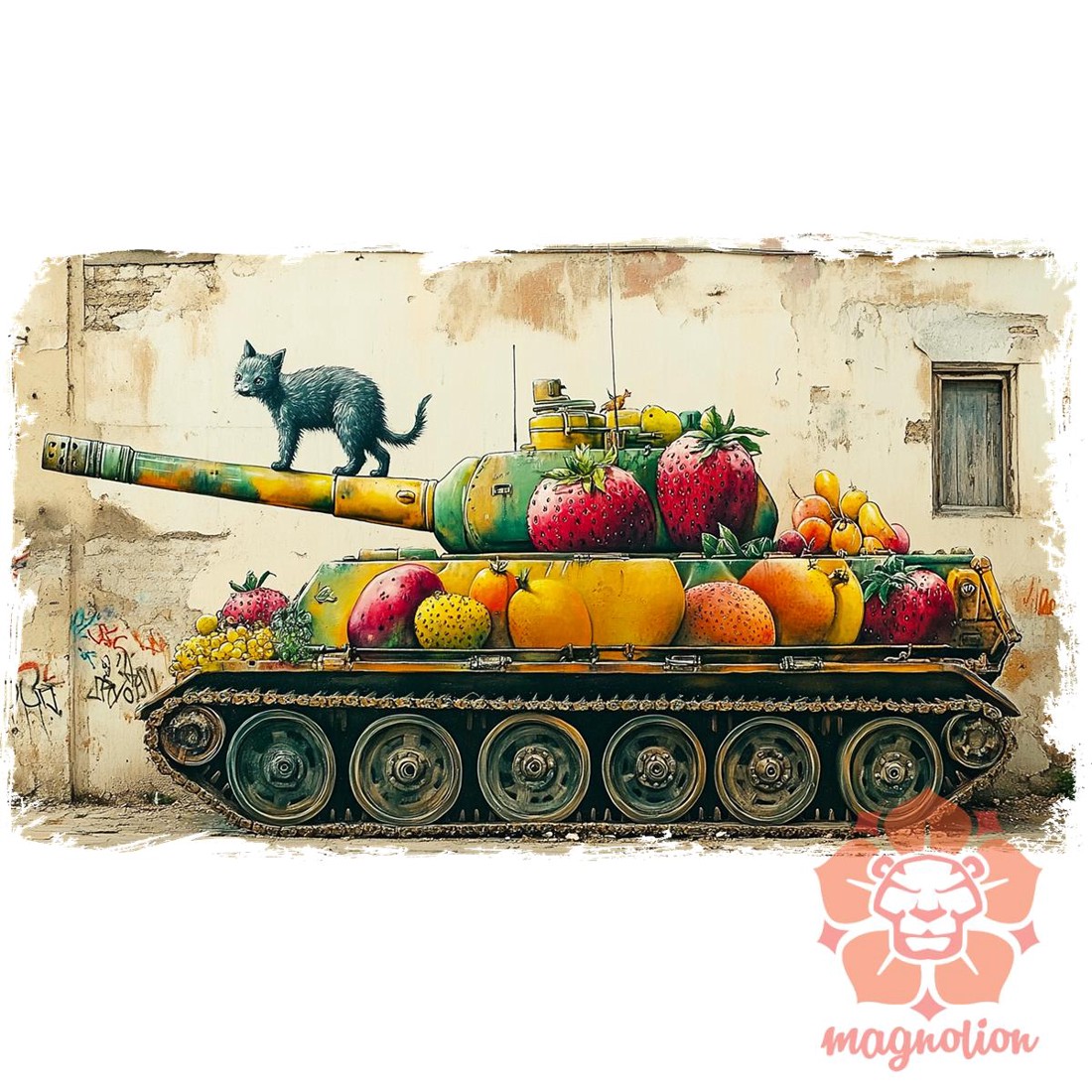 Tank és macska graffiti férfi póló - ruha & divat - férfi ruha - póló - Meska.hu Tank és macska graffiti férfi póló - ruha & divat - férfi ruha - póló - Meska.hu