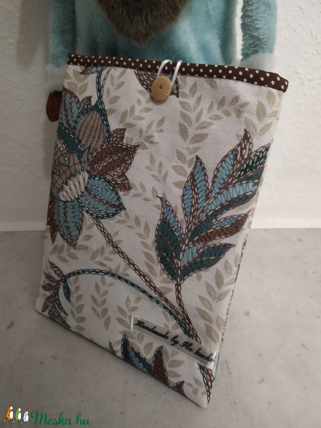 Könyvszütyő - otthon & életmód - papír, írószer - könyv- és füzetborító - Meska.hu